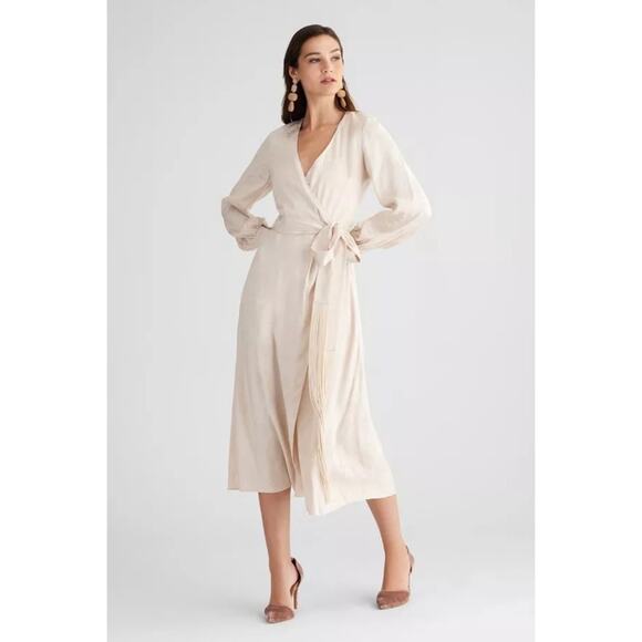 Sachin & Babi Rhea Dress in Pearl Bridal Size 4 NWT - Picture 1 of 9